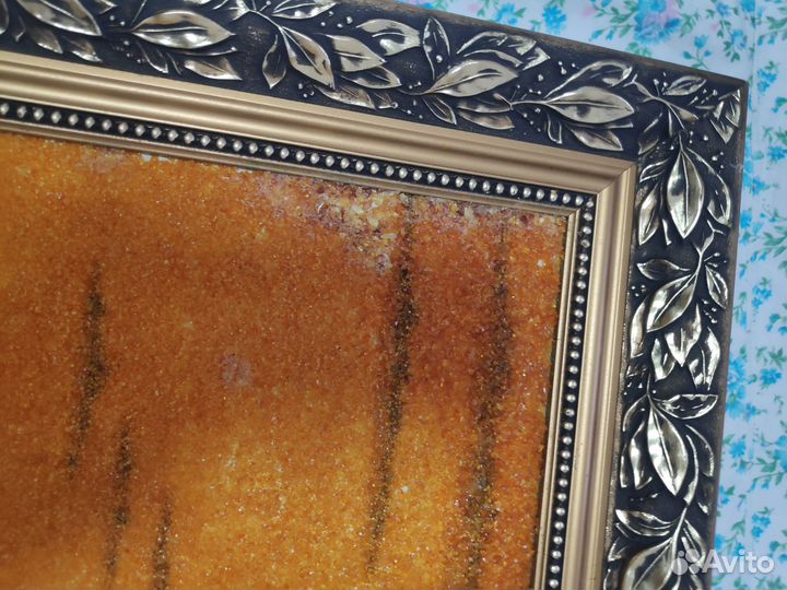 Объёмная картина из янтаря (возможен обмен)