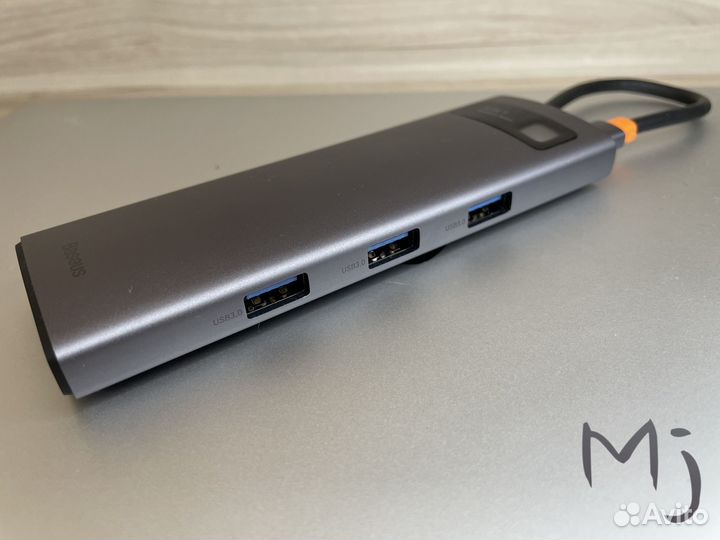 Хаб USB-концентратор Baseus 4K60Hz 8-in-1