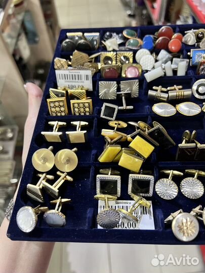 Запонки СССР винтаж