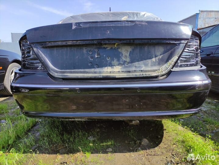 Бампер задний Мерседес W211 рест