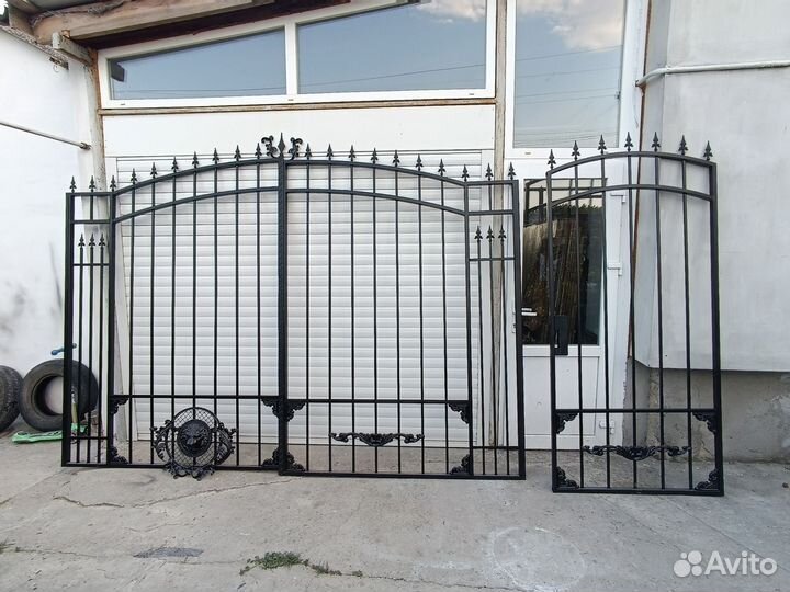 Ворота кованые