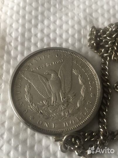 Серебряные монеты один доллар