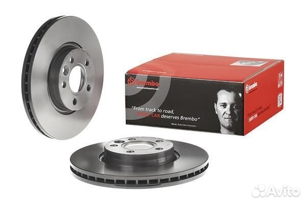 Диск тормозной передний Brembo, 09A42711