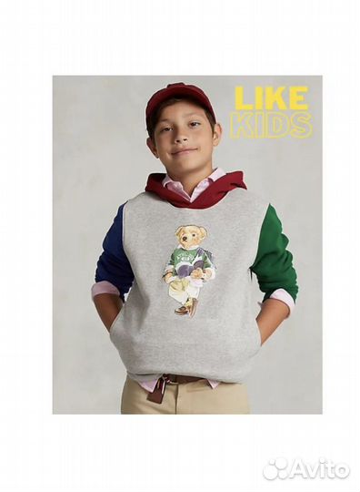 Толстовка с капюшоном детская/кофта Ralph Lauren