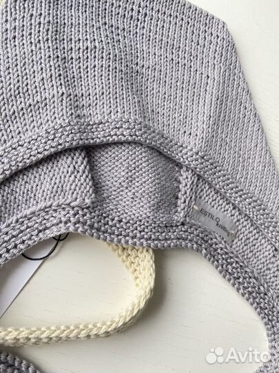 Чепчик вязаный детский