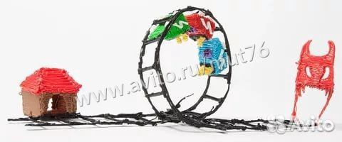 3d ручка для рисования пластиком