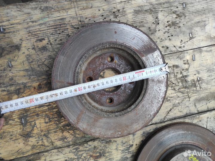 Диски тормозные передние Mazda Demio 2 DY3R DY3W