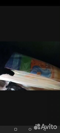 Детская кроватка бу + матрас