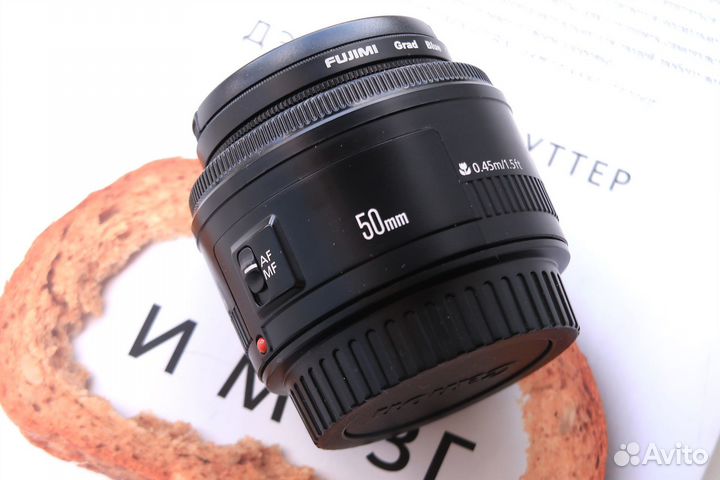 Объектив Canon EF 50mm f1.8 ii+градиент фильтр