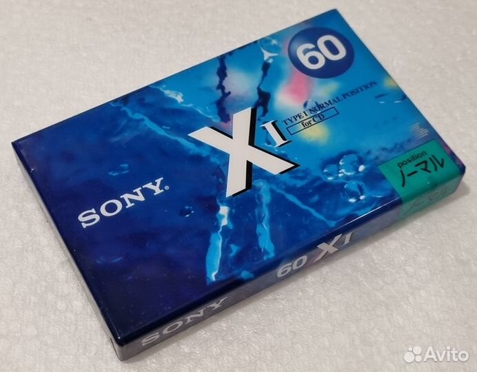 Sony XI 60 Аудиокассета Японский рынок