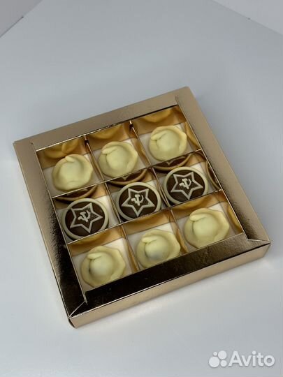 Шоколад ручной работы на 23 февраля