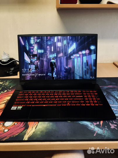 Игровой ноутбук MSI GF75 Thin 10UD