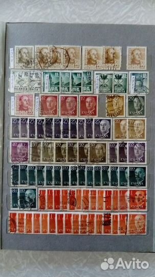 Старинные марки Испании поштучно