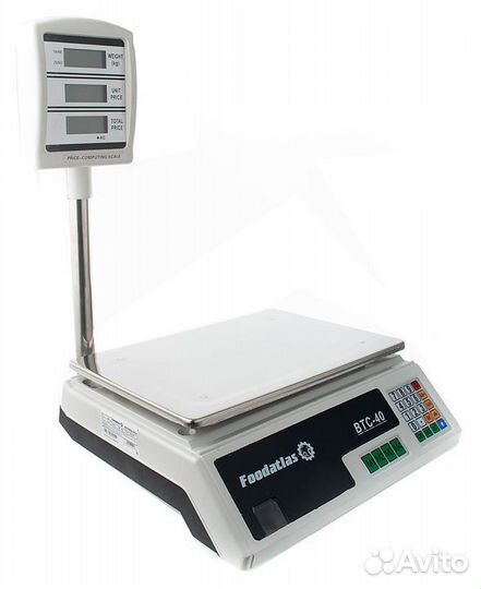 Торговые весы Foodatlas втс-40