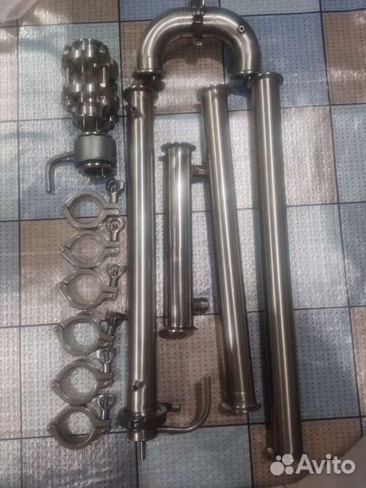 Дистиллятор колонного типа 1.5 дюйма