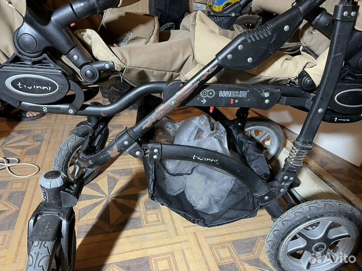 Коляска для двойняшек 2/1