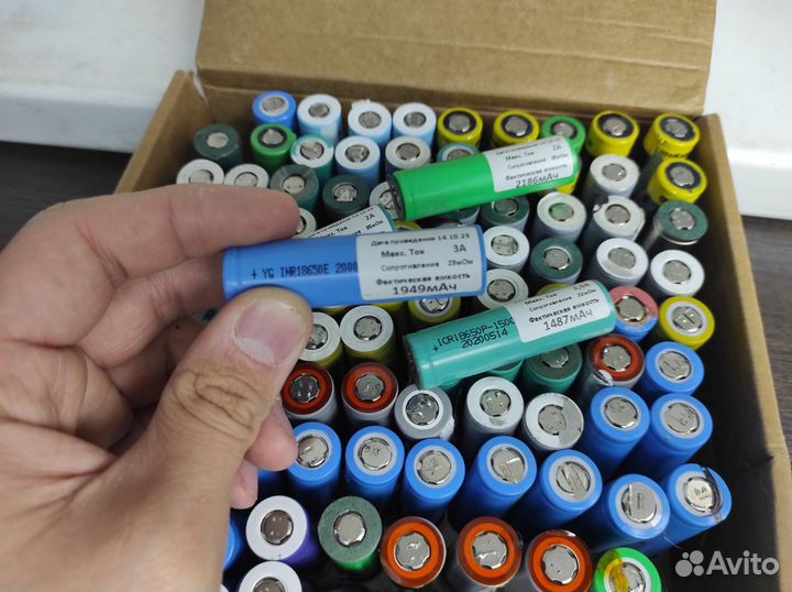 Аккумуляторы Li-ion 18650