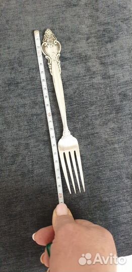 Столовые мельхиоровые вилки Киевская троянда