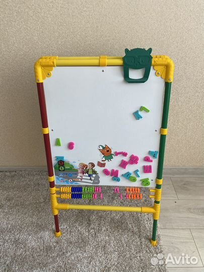 Мольберт детский двухсторонний