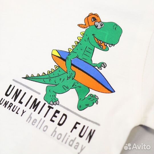 Футболка Дино для мальчика 98 см