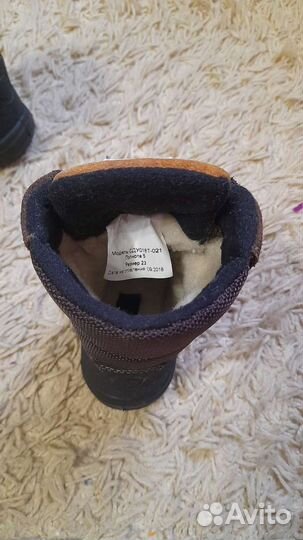 Зимние Ботинки детские 23 размер