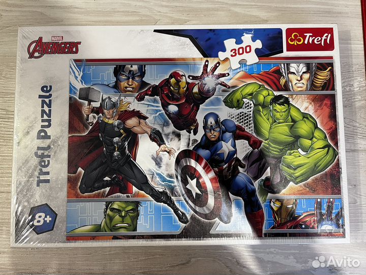 Пазл супергерои Marvel 300дет 8+