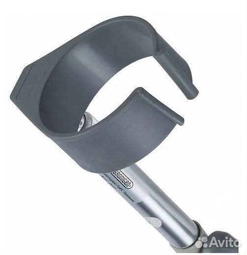 Костыли с опорой под локоть с двойной регулировкой