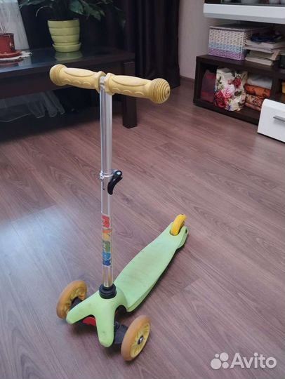 Самокат детский трехколесный бу