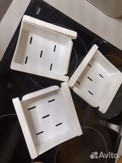 Подвесной контейнер белый 3 шт.цена за все