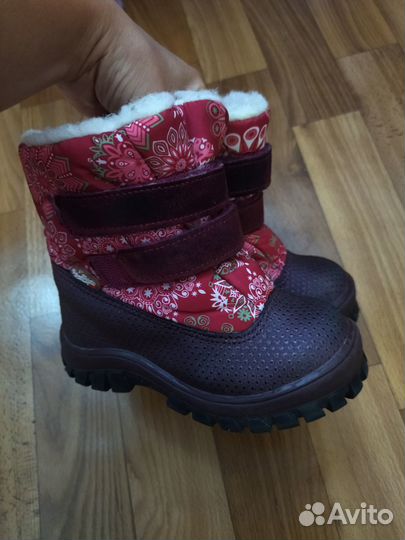 Натуральные зимние сапоги 