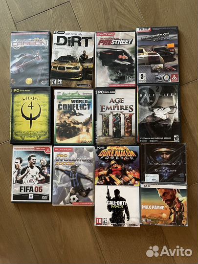CD-диски с играми