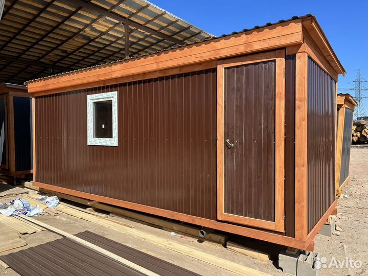 Бытовка новая 6м