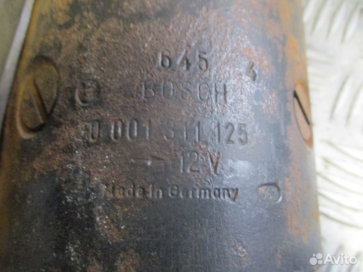 Стартер BMW 3 E30 M20 B25 1986г