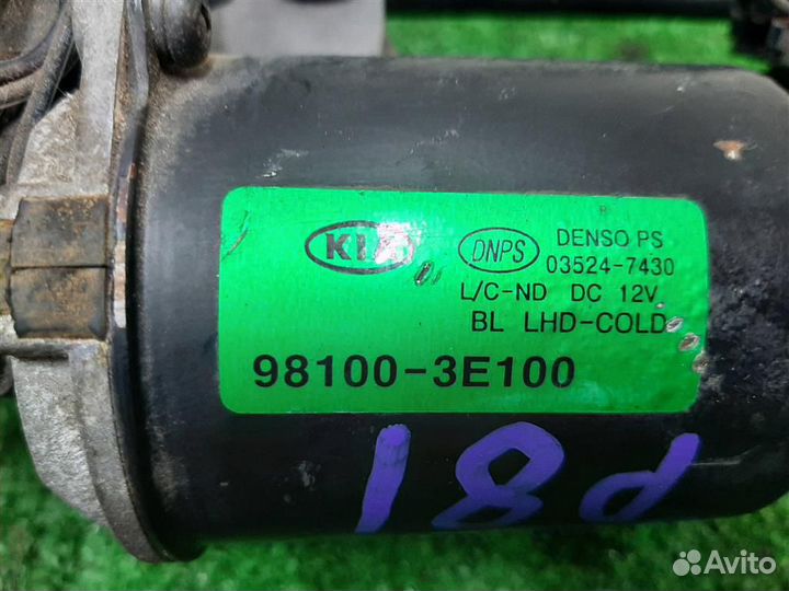 Трапеция стеклоочистителей KIA Sorento 1 (BL, JC)