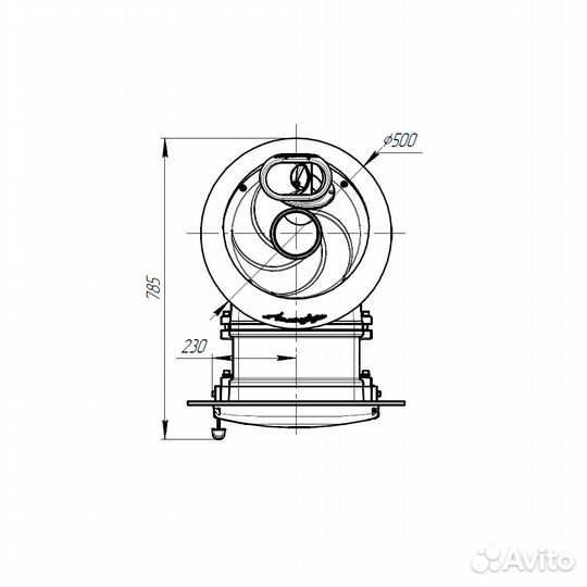 Печь Для Бани Атмосфера L+ ламели «Пироксенит» наб