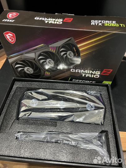 Msi rtx 3060 ti gaming z trio (отправлена)