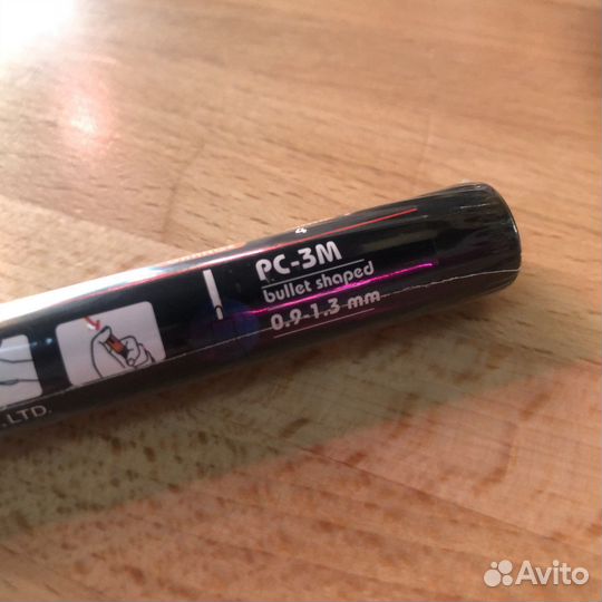 Акриловый маркер Posca pc-3m, оранжевый