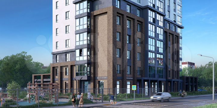 2-к. квартира, 56,9 м², 24/24 эт.