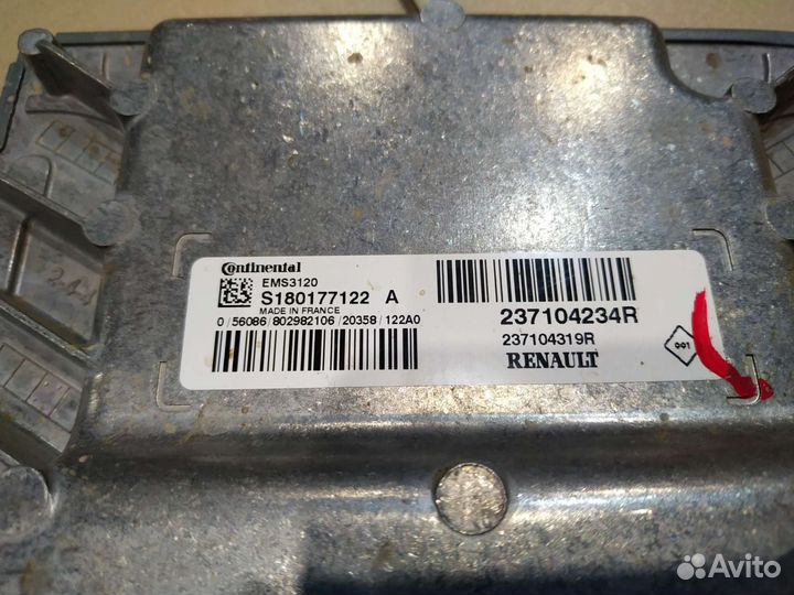 Эбу комплект Renault sandero stepway 2