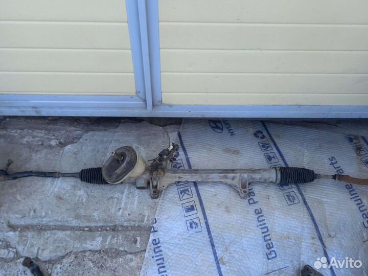 Рено сценик 2- рулевая рейка