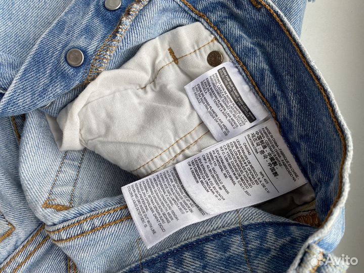 Джинсовые шорты levis оригинал 24 р-р