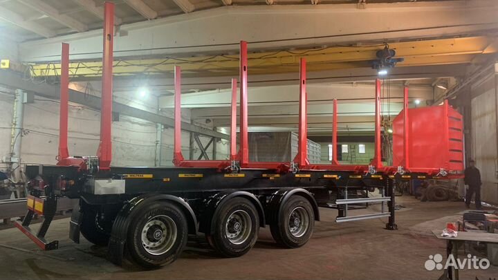 Полуприцеп лесовоз (сортиментовоз) Авиком 98713-01, 2023