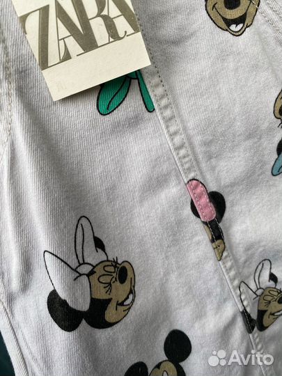 Детская одежда - Сарафан джинсовый Zara