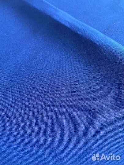 Для тех, кто учится шить. Габардин цвета васильков