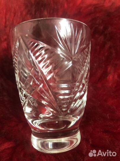 Хрустальные бокалы для вина СССР