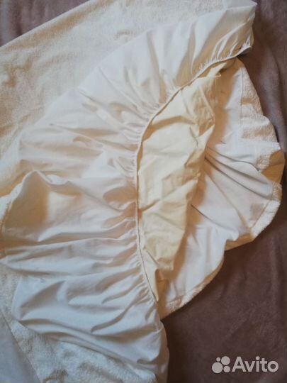 Простынь на резинке 90 200 IKEA непромокаемая