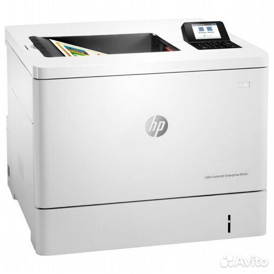 Принтер лазерный HP LaserJet Enterprise M554dn (7Z