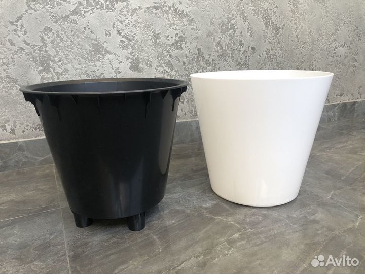 Горшки,опоры для комнатных растений и колба