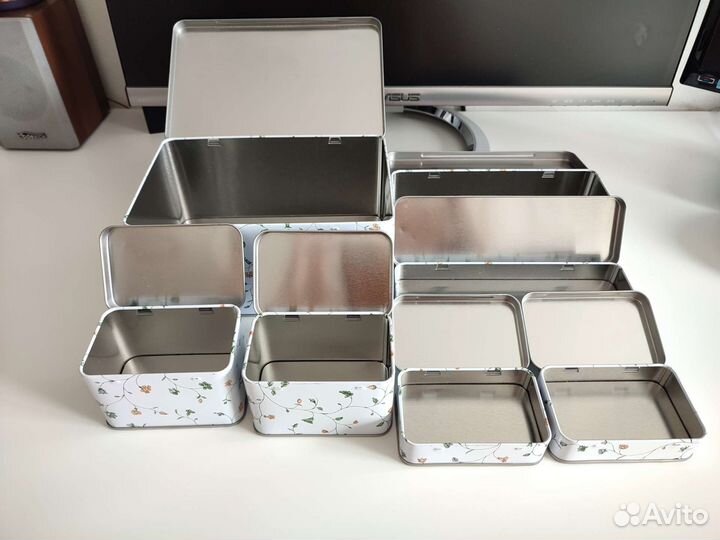 Набор коробок для хранения IKEA Флатэн