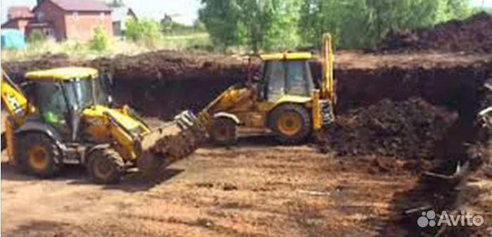 Чистка и копка прудов